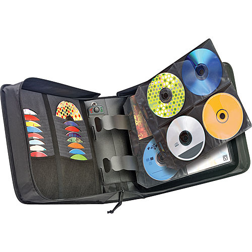 Case Logic CDW-320 320 Capacity CD Wallet (Black)