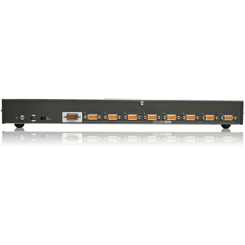 IOGEAR 8-Port USB PS/2 Combo KVMP Switch With USB KVM Cables