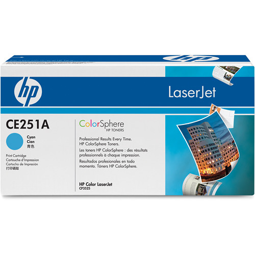 HP 504A Color LaserJet Cyan Print Cartridge