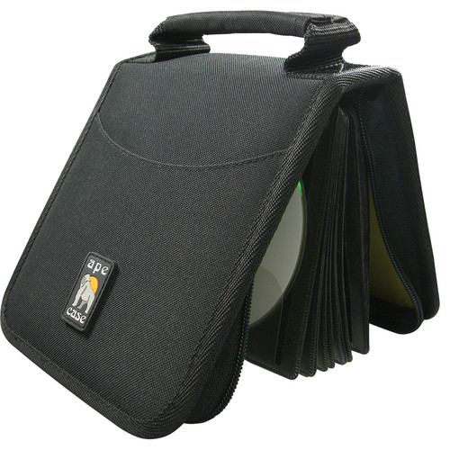 Ape Case AC12466 32 Disc CD/DVD/Gaming/Blu-Ray Case (Black)