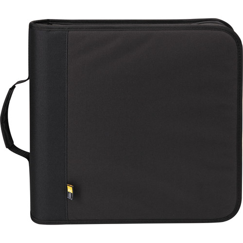 Case Logic 208-Disc Nylon CD / DVD Binder (Black)