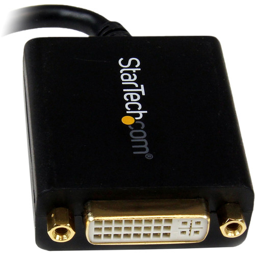 StarTech Mini DisplayPort to DVI Video Adapter Converter (Black)