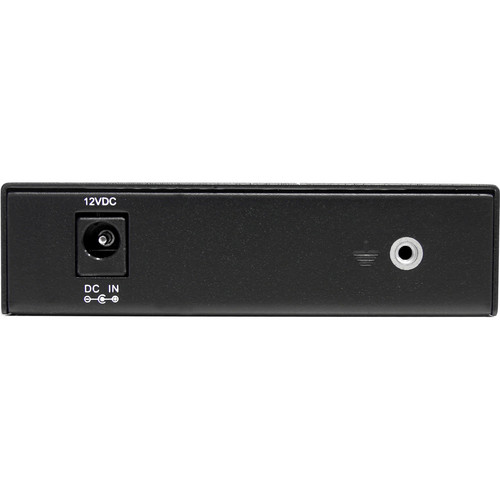 StarTech ET90110SC2 10/100 Mb/s Multi Mode Fiber Media Converter SC 2km (Black)