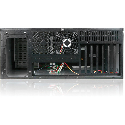 iStarUSA D-407LSE-BK-TS859 4-Bay 4U Rackmount Chassis with 8