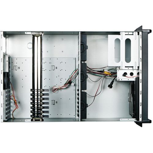 iStarUSA D-407LSE-BK-TS859 4-Bay 4U Rackmount Chassis with 8