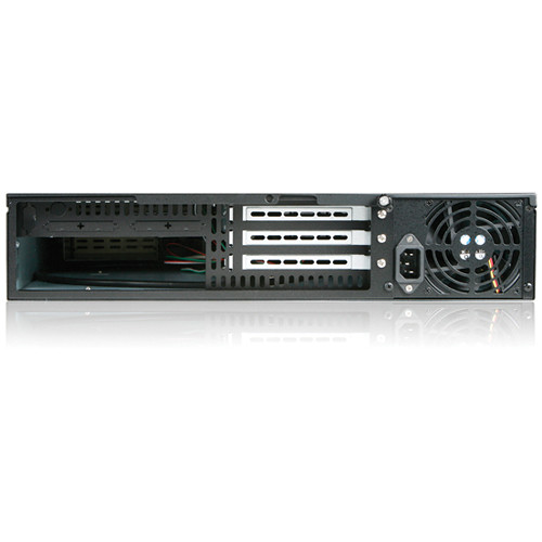 iStarUSA D Storm Series D-200-PFS 2U Compact Stylish Rackmount Chassis (Black)