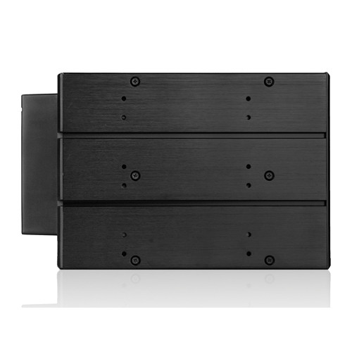 iStarUSA BPN-DE340SS SAS/SATA 6.0 Gb/s Tray-Less Hot-Swap Cage (Silver)