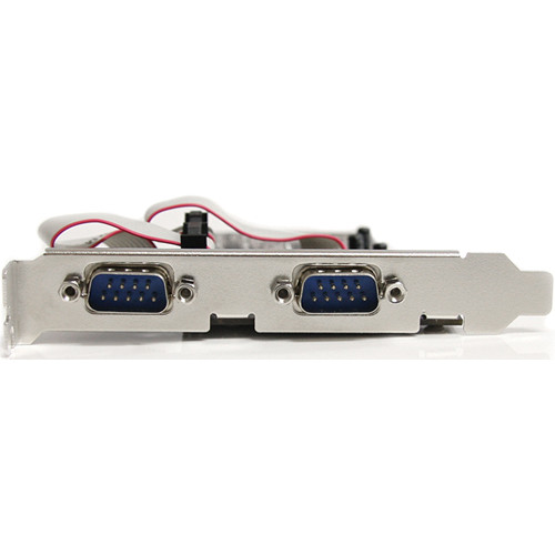 StarTech 4-Port RS-232 Serial Native PCIe Adapter Card with 16550 UART