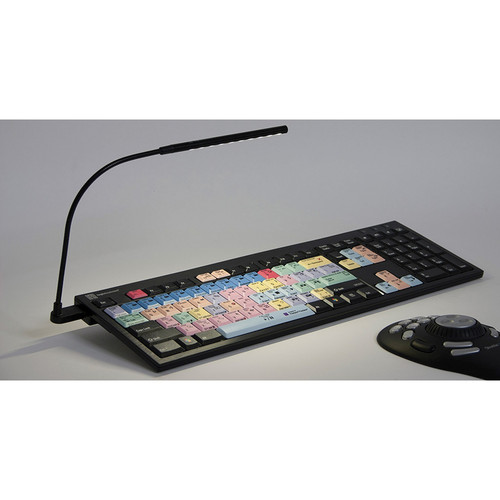 LogicKeyboard Adobe Premiere Pro CC Nero Slimline Wired Keyboard (American English)
