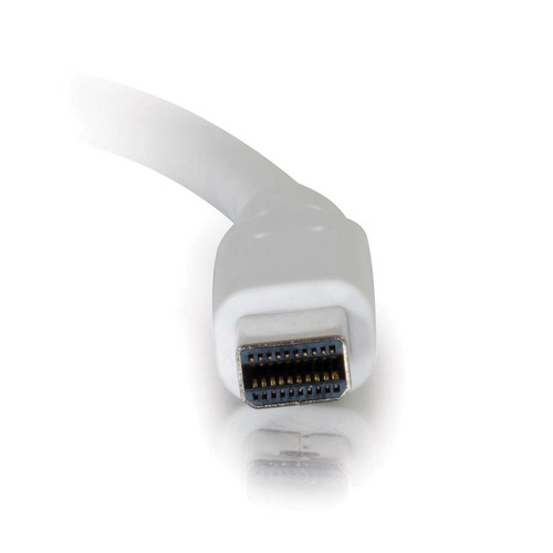 C2G Mini DisplayPort 1.2 Cable (White, 10')