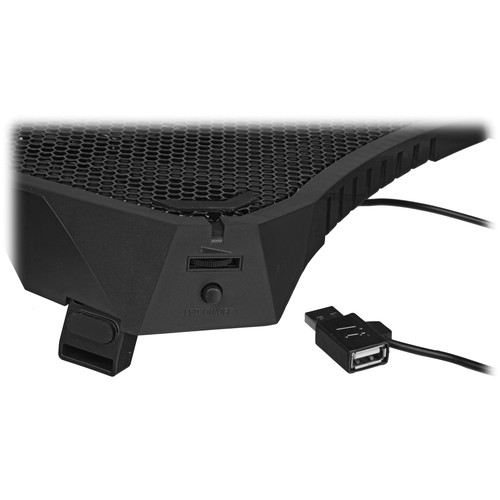 Thermaltake Massive V20 200mm LED Fan Notebook Cooler (Black)