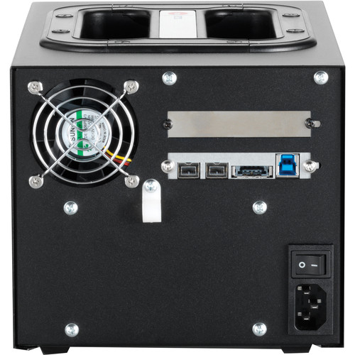CRU-DataPort RTX220-3QR 2-Bay RAID Enclosure (USB 3.1 Gen 1 / eSATA / FireWire 800)