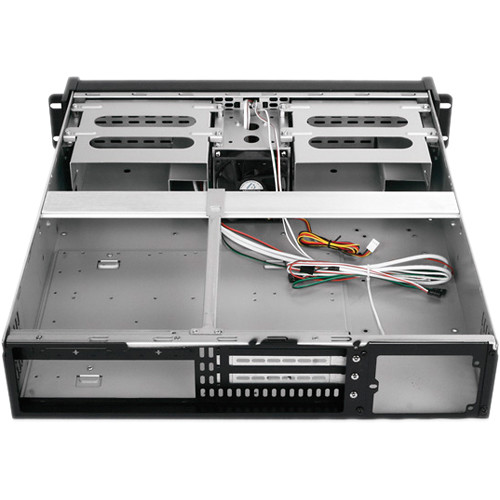 iStarUSA D Storm D-200SEA 2U Compact Rackmount Chassis (Red Bezel)