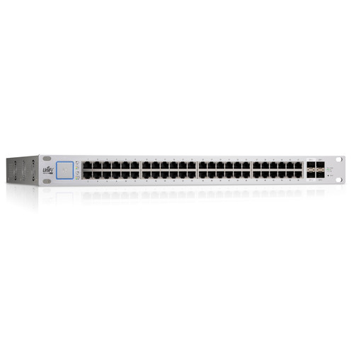 Ubiquiti Networks UniFi Switch US-48-500W 48-Port Gigabit PoE+ Compliant Managed Switch with SFP+