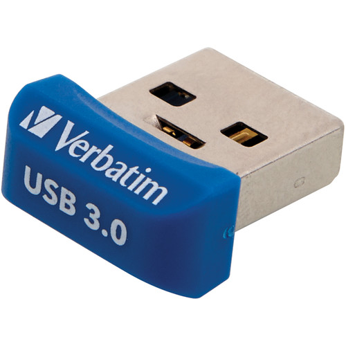 Verbatim 16GB Store 'n' Stay Nano USB 3.0 Flash Drive (Blue)