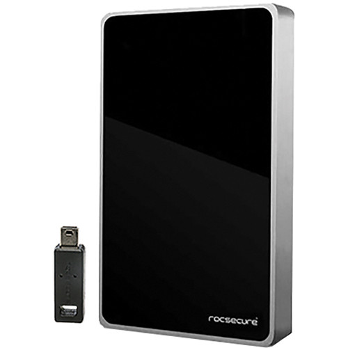 Rocstor 1TB Hawker HX USB 3.0, Encrypted Ruggedized Mobile Drive (Silver)
