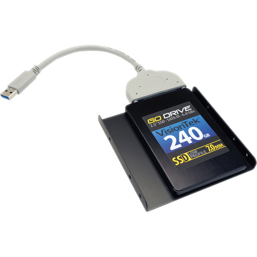 VisionTek USB 3.0/2.0 Universal SSD Installation Kit