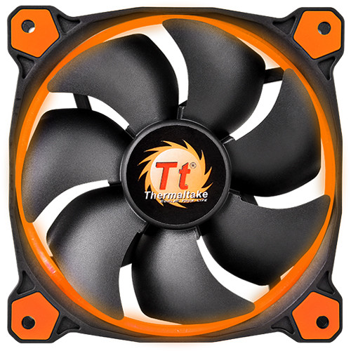 Thermaltake Riing 12 LED 120mm Radiator Fan (Orange)