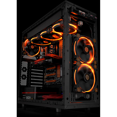 Thermaltake Riing 12 LED 120mm Radiator Fan (Orange)