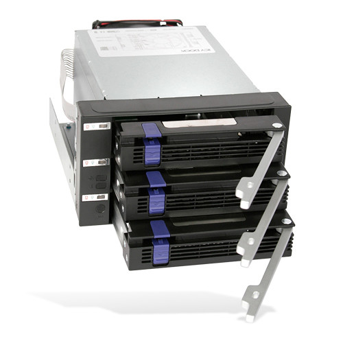 Icy Dock FatCage 3-Bay EZ-Tray Backplane Cage for 3.5