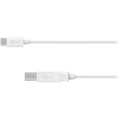 j5create USB 2.0 Type-C to Type-B Cable (6')