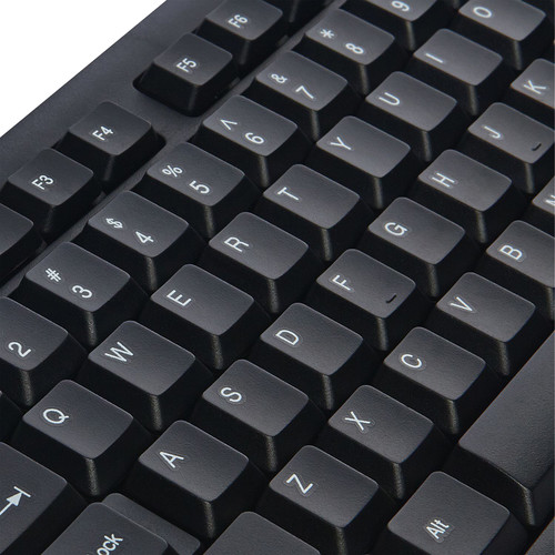 Verbatim Slimline Corded USB Keyboard (Black)