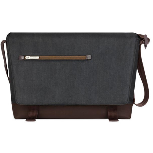 Moshi Aerio Messenger Bag for 15" Laptop or Tablet (Charcoal Black)