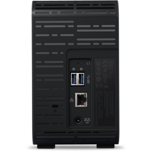 WD My Cloud Expert Series 4TB EX2 Ultra 2-Bay NAS Server (2 x 2TB)