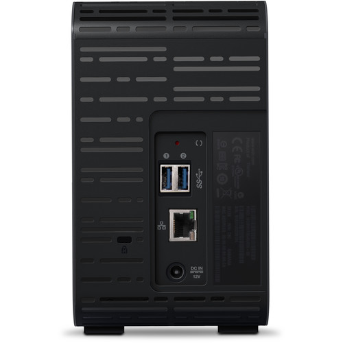 WD My Cloud Expert Series 4TB EX2 Ultra 2-Bay NAS Server (2 x 2TB)