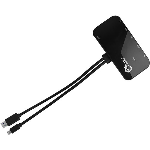 SIIG Mini DisplayPort Video Dock with USB 3.0 LAN Hub (Black)