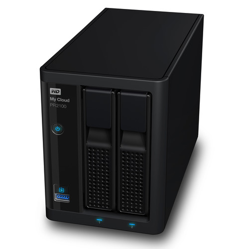 WD My Cloud Pro Series 4TB PR2100 2-Bay NAS Server (2 x 2TB)