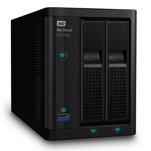 WD My Cloud Pro Series 4TB PR2100 2-Bay NAS Server (2 x 2TB)