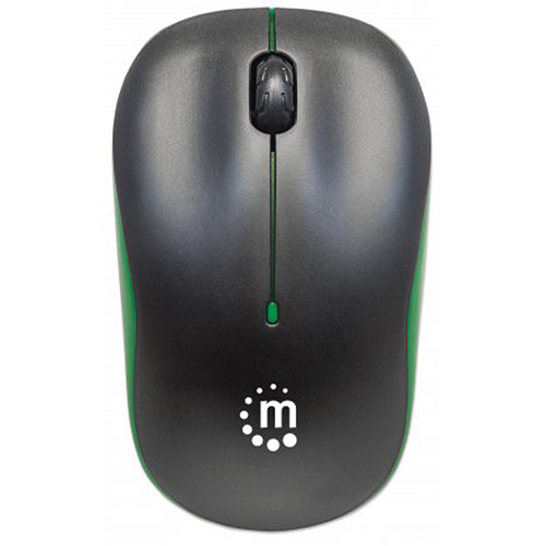 Manhattan Success Wireless Mouse (Green/Black)