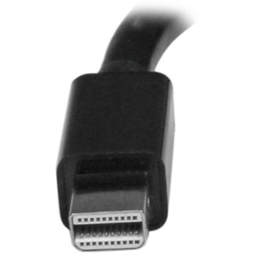 StarTech 2-in-1 Mini DisplayPort to HDMI/VGA Travel Adapter Converter (Black)