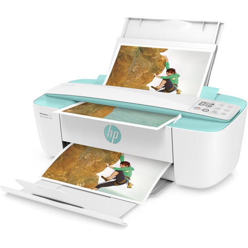 HP DeskJet 3755 All-in-One Inkjet Printer (Sea Foam Green)