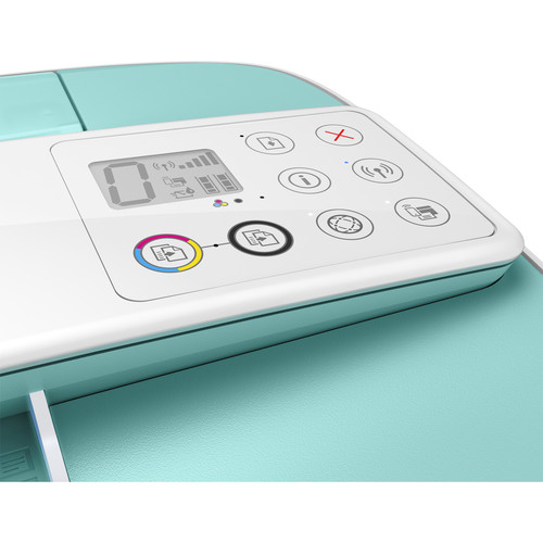 HP DeskJet 3755 All-in-One Inkjet Printer (Sea Foam Green)