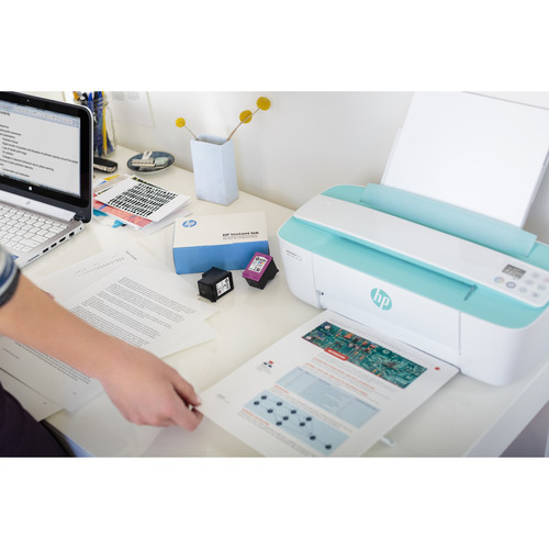 HP DeskJet 3755 All-in-One Inkjet Printer (Sea Foam Green)