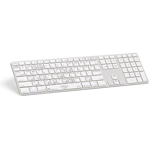 LogicKeyboard Mac OS X Shortcut American English Keyboard Cover for Apple Full-Size Ultra-Thin Keyboard