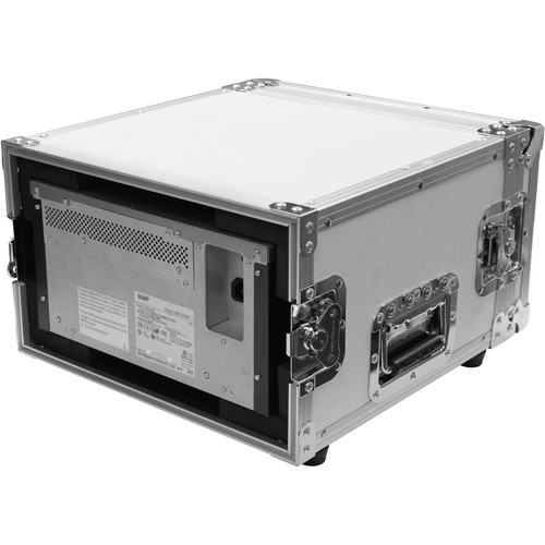 Odyssey Innovative Designs Special Edition Flight Zone DNP DS40 / DS80 Photo Booth Printer Case (White on Chrome)