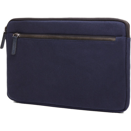 Cecilia Gallery Waxed Cotton Sleeve for 11" MacBook (Midnight)