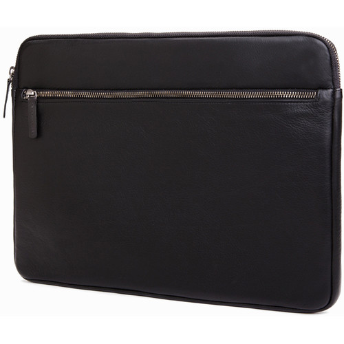 Cecilia Gallery Montana Leather Sleeve for 15" MacBook Pro (Black)