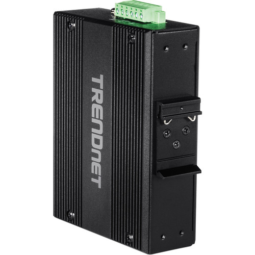 TRENDnet 6-Port Industrial Gigabit PoE+ DIN-Rail Switch