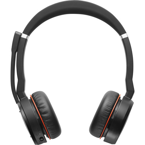 Jabra Evolve 75 Headset with Charging Stand (Optimized for Unified Communication)