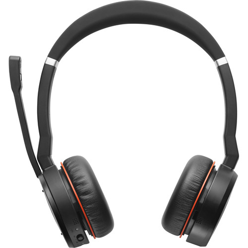 Jabra Evolve 75 Headset with Charging Stand (Optimized for Unified Communication)