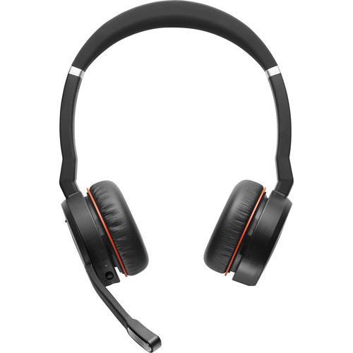 Jabra Evolve 75 Headset with Charging Stand (Optimized for Unified Communication)