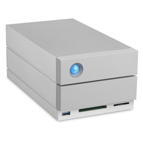 LaCie 16TB 2big Dock 2-Bay RAID Array Thunderbolt 3