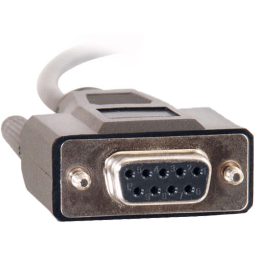 C2G DB9 Female to DB9 Female RS-232 Serial Cable (3', Black)