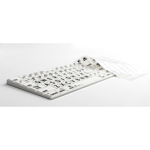 LogicKeyboard XL-Print Cover for Full-Sized Apple Magic Keyboard (Black / White)