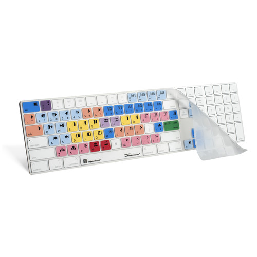 LogicKeyboard Avid Media Composer Cover for Apple Magic Keyboard with Numeric Keypad (US English)