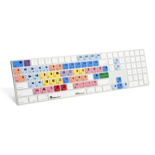 LogicKeyboard Avid Media Composer Cover for Apple Magic Keyboard with Numeric Keypad (US English)